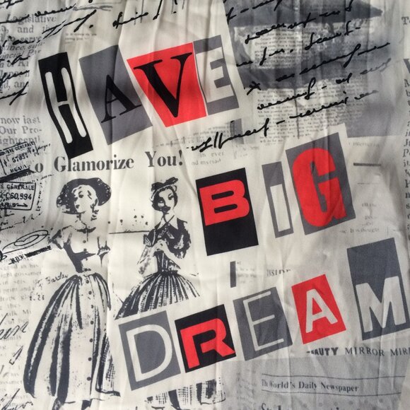 Dolcezza Womens Pleated Skirt Small Paris Travel Fashion Print Polyester - Picture 9 of 10